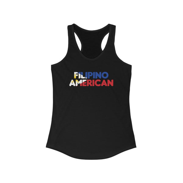 Filipino American (Flag Design) - Racerback