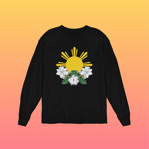 Sun & Sampaguita - Long Sleeve T-Shirt