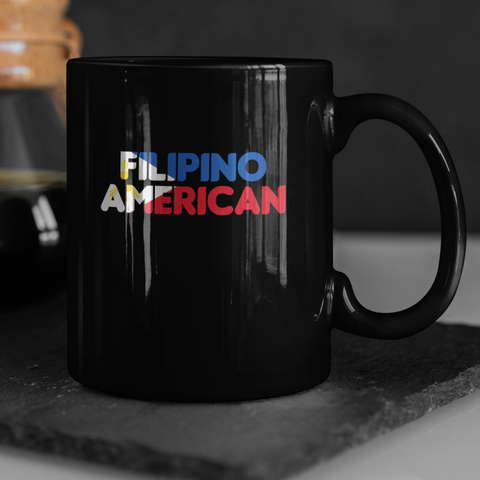 Filipino American (Flag Design) - Mug