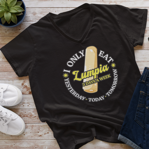 Lumpia 3 Days a Week - V-Neck